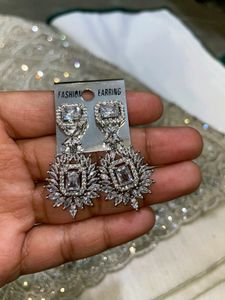 ✨🤍Fixed Price American Diamond Jewellery Set✨