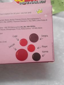 MyGlamm POPxo Makeup Collection -Mini Nail Kit-Que