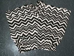 Chevron Print Shorts