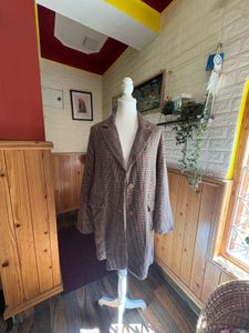 winter Stylish Plaid Coat