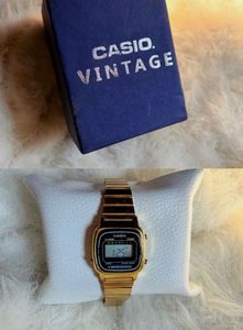 Casio dupe Vintage Gold Digital Watch