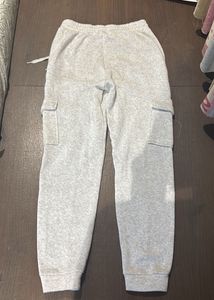 Grey Cargo Joggers