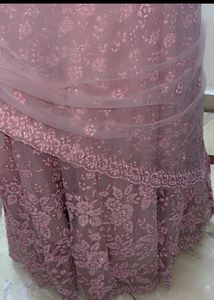 Blush Pink Embroidered Lehenga Choli