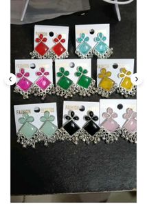 Boho Ethnic Dangle Earrings Set