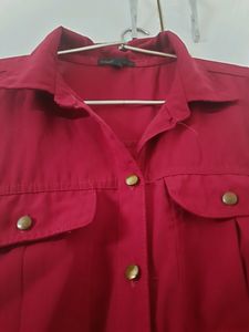 Maroon Jumpsuit M