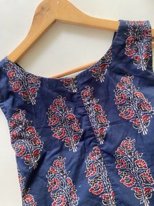 Stiched Cotton Kurta With Lining