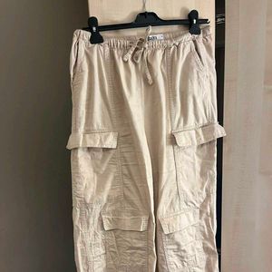 Beige Cargo Pants | Y2K | FREE DELIVERY