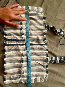 Striped blue co ord set