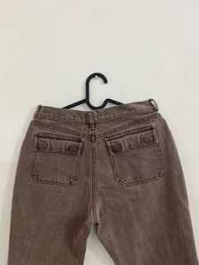Rare vintage y2k brown bootcut Denim Jeans