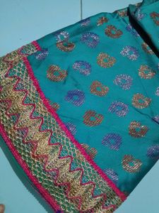 Semi Stitched Lehnga With Blouse