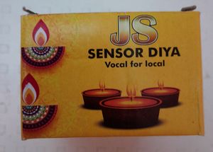 💥 Sensor Diya Pack Of 12 Water Drope In Diya And Start