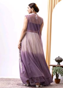 Designer Ombre Embroidered lehenga set