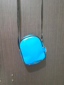 Cute Blue Sling Bag