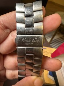 Kenneth Cole NY KC9258 Multifunction Chunky Stainl