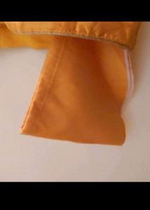 Mustard yellow ethnic crop top/ Blouse