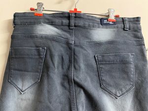 Grey Color Women’s Jeans