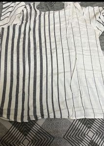 Brand New Striped Embroidered Tunic