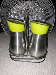 Stainless Steel Salt & Pepper bottle set