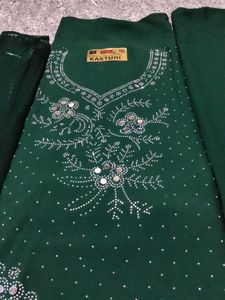 Elegant Emerald Green Kurta Set