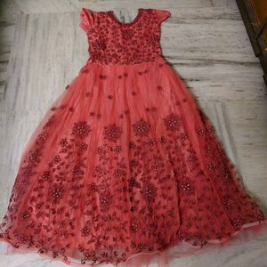 Elegant Embroidered Gown