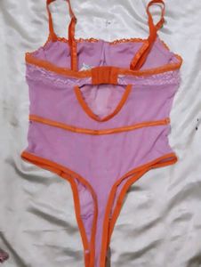 Strappy Lace Teddy Corset