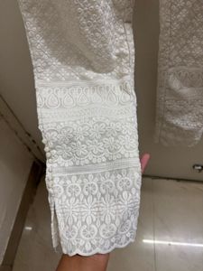 White Pure cotton Hakoba Pant