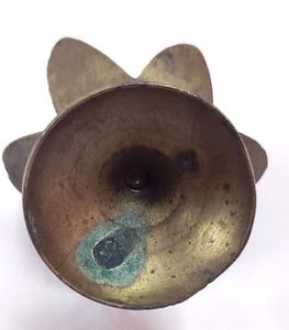 Vintage Brass Diya Lamp petal