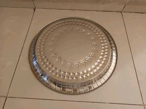 New Unused Pack Of Two Stainless Steel Plates