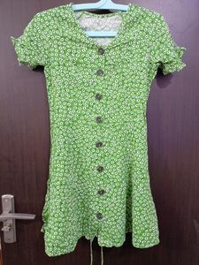 A- Line Waist Fit Dress