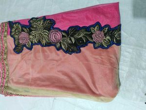 Saree With Beautiful Colours 💗