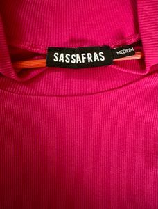 Fuchsia Pink Cotton Regular Crop Top