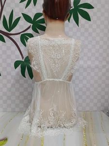 (955)Lace Dress Cover Up