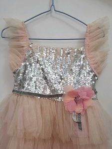 Sparkly Tiered Tulle Dress