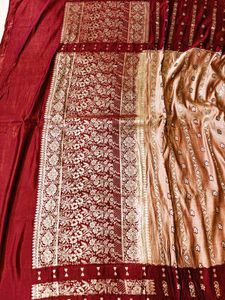 100% Pure Mulberry Silk Royal Banarasi