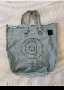 Denim Tote Bag - Rooftop Cinema