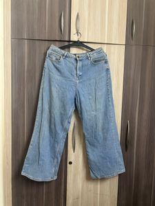 Light Wash Wide Leg Jeans
