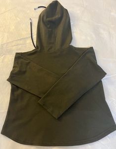 Olive Hooded Sweatshirt