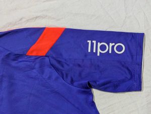 Adidas Men's Blue &amp; Red T-Shirt
