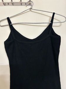 Classic Black Spaghetti Strap Dress
