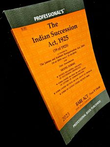 Succession Act 1925 (#BareAct 2023)