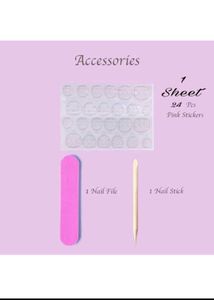 Elegant French Tip Press-On Nails