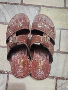 Men's Brown Leather Sandals