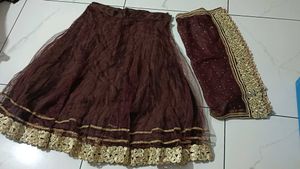 Maroon Lehenga Choli Set