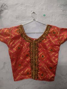Embellished Pink Ethnic Blouse