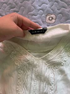white kurti