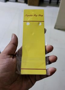 50 Used Keychain Cards With Plastic Bags
