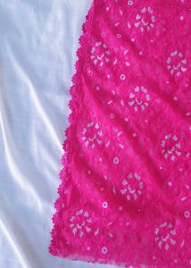 High slit mesh beach coverup