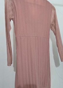 Elegant Ruched V-Neck Wrap Dress