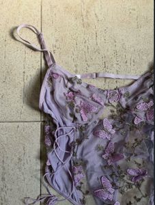 Sheer Butterfly Teddy