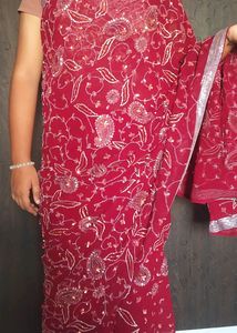 Heavy Work Saree